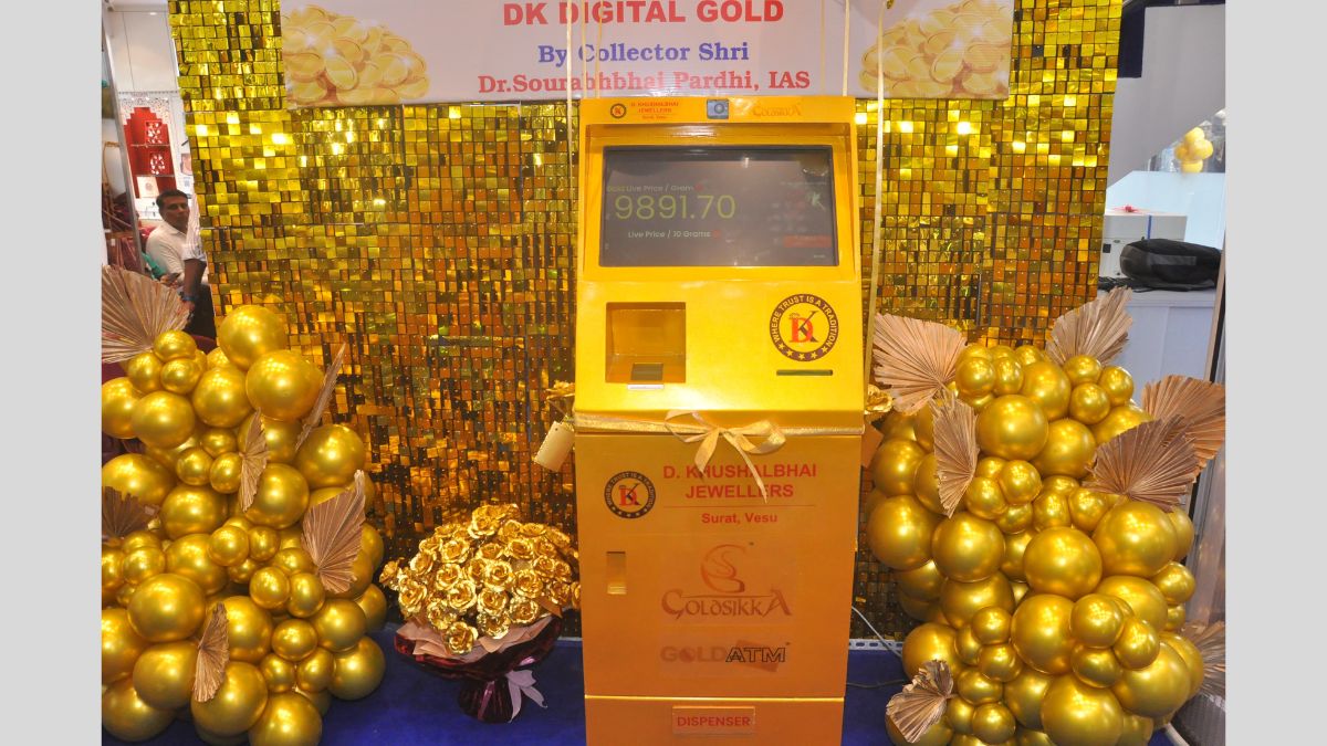 હવે ATM થકી મેળવી શકાશે ગોલ્ડ અને સિલ્વર, ડી.ખુશાલભાઈ જ્વેલર્સ દ્વારા દેશનું પહેલું અત્યાધુનિક ગોલ્ડ ATM લોન્ચ કરાયું