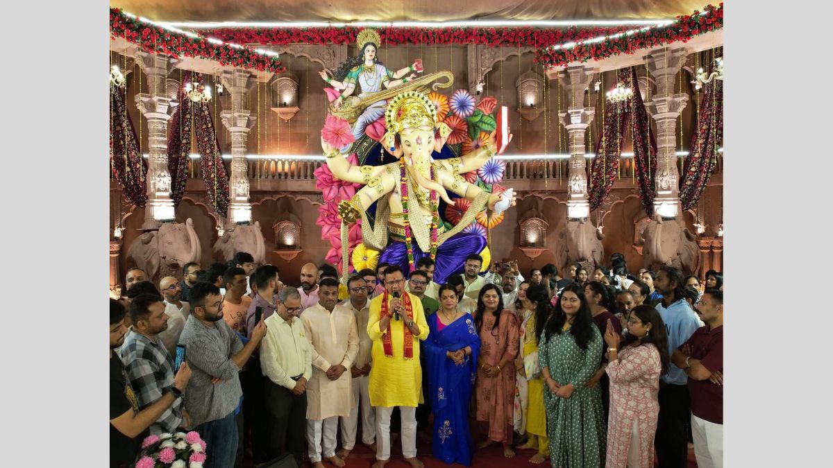 ગણેશોત્સવની ભવ્યતા, અગાધ આસ્થા અને સેવાનો અનોખો સંગમ એટલે સાંઈરામ યુવક મંડળ દ્વારા છેલ્લા 28 વર્ષથી ઉજવાતો ગણેશ ઉત્સવ