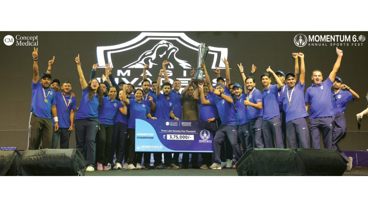 કોન્સેપ્ટ મેડિકલ ગ્રુપ દ્વારા ‘મોમેન્ટમ 6.0’નું ભવ્ય આયોજન