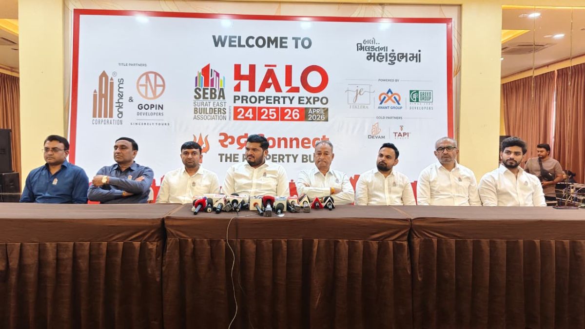 સુરતમાં રિયલ એસ્ટેટનો ‘મહાકુંભ’: HALO પ્રોપર્ટી એક્સ્પો 2026નું 24 એપ્રિલે ભવ્ય ઉદ્ઘાટન